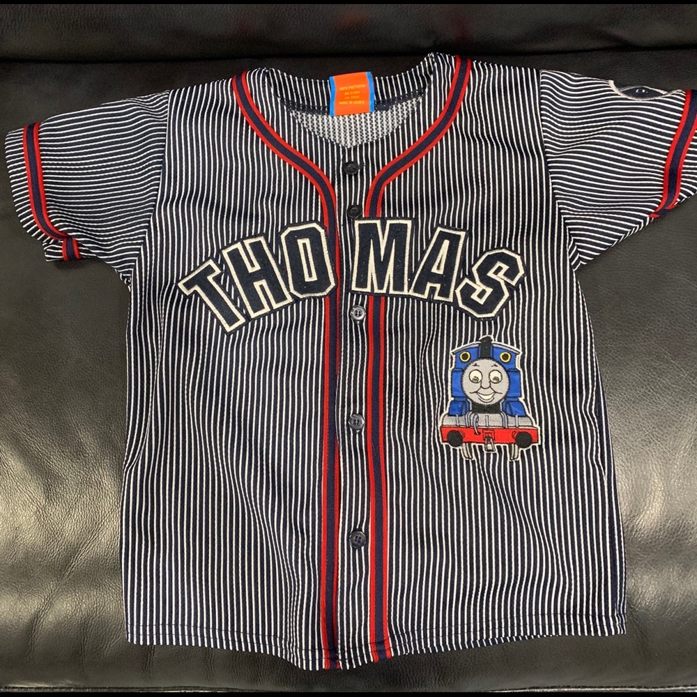 Thomas and Friends jersey style boys shirt